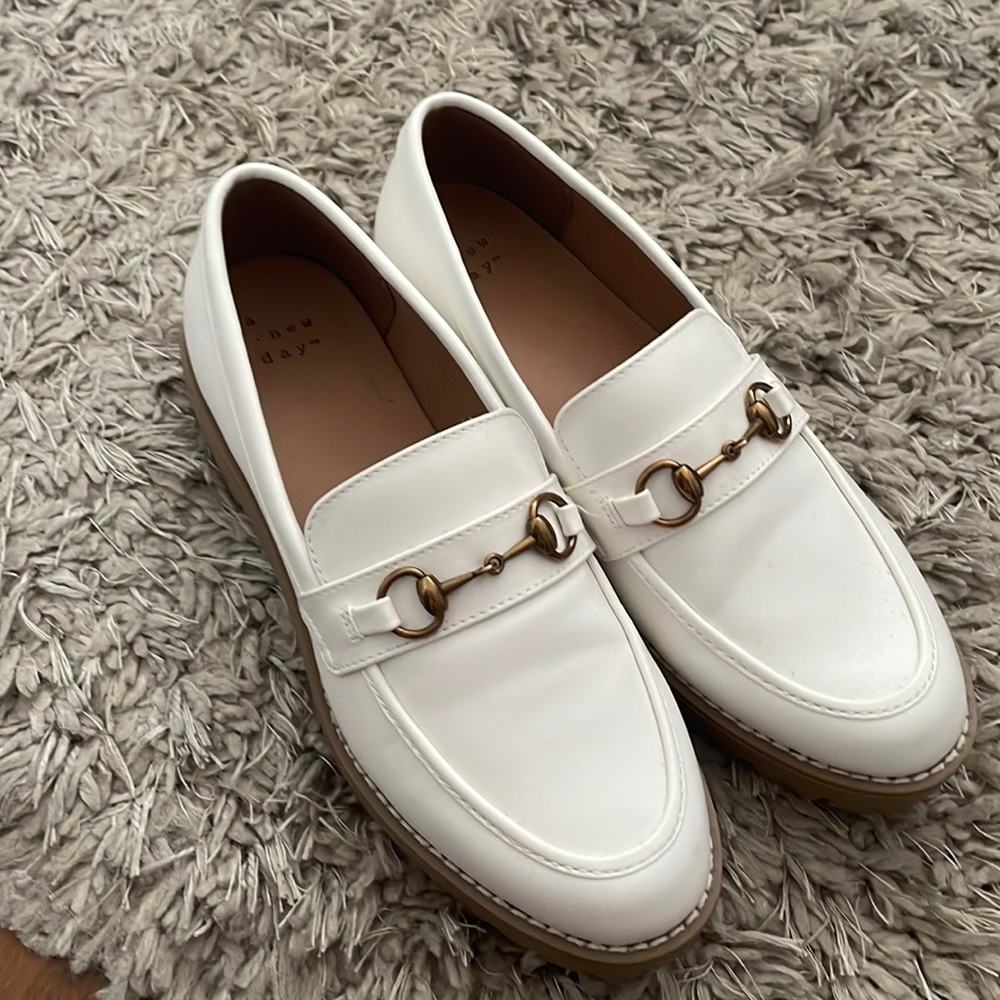 White Loafers